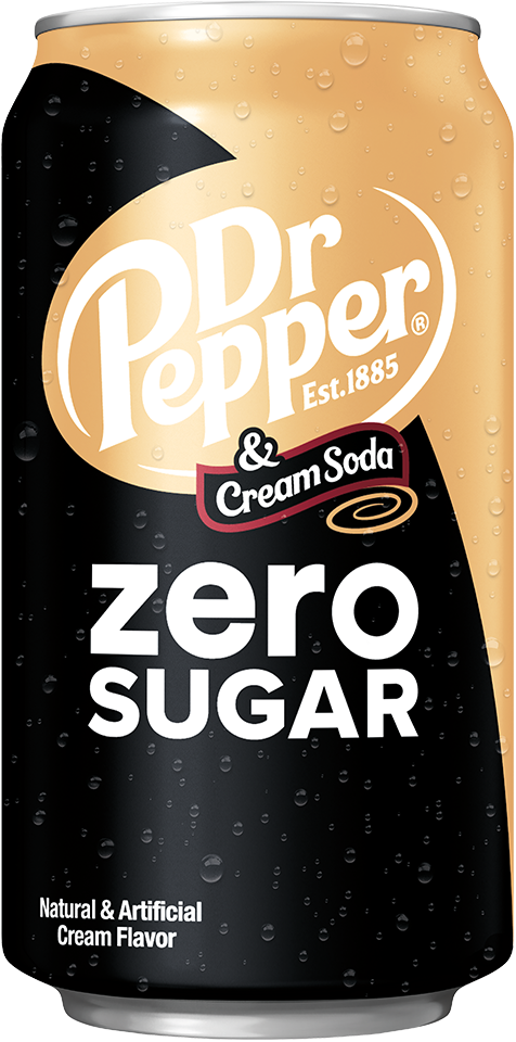 Dr Pepper & Cream Soda Zero Sugar